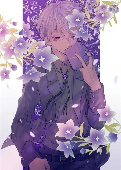 This time, let's focus on white haired. Pin by ღ Ethereal Wings on Anime Art | Anime flower, Anime ...