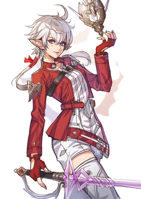 Red Mage And Alisaie Leveilleur Final Fantasy And 1 More Drawn By