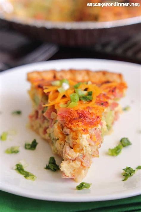 Easy Ham And Broccoli Quiche The Recipe Critic