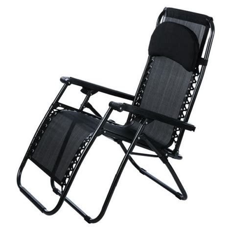 Homdox Chaise Pliant Chaise Longue Inclinable Salon Portable Jardin Camping Chaise Achatvente