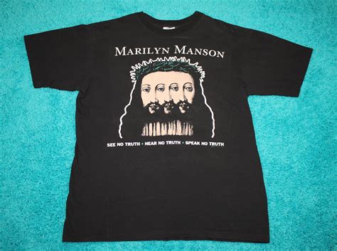 Xl Vtg 90s Marilyn Manson Believe T Shirt 51 140