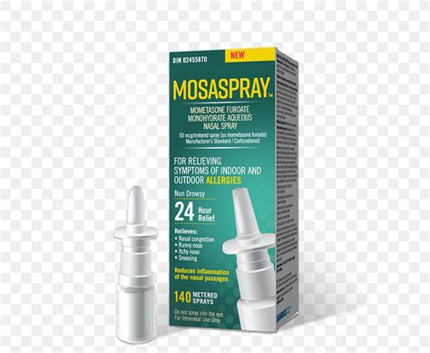 Mometasone, also known as mometasone furoate, is a steroid medication used to treat certain skin conditions, hay fever, and asthma. Nasal Spray Mometasone Furoate Allergy Medical ...