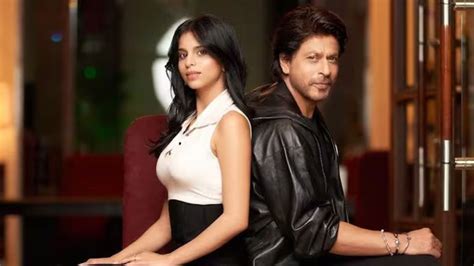 Shahrukh Khan With His Daughter Suhana For A Film