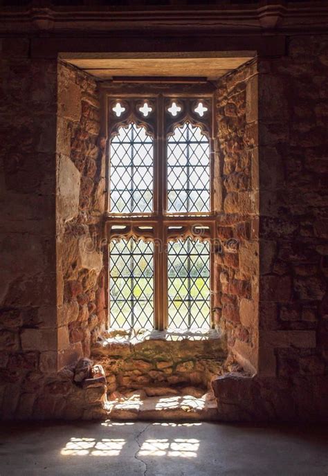 Old Medieval Window Stock Image Image Of Diamond Arches 30949925