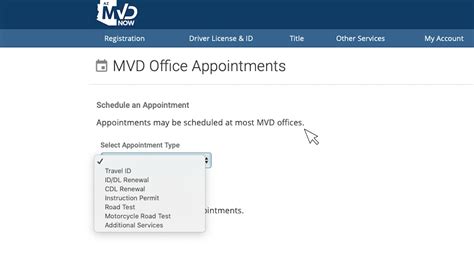 How To Schedule An Appointment On Az Mvd Now Youtube