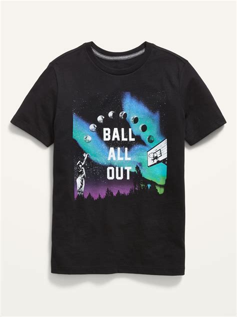 Graphic Crew Neck T Shirt For Boys Old Navy