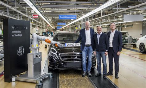 Mercedes Benz Werk Sindelfingen Feiert Millionstes Auto Auto