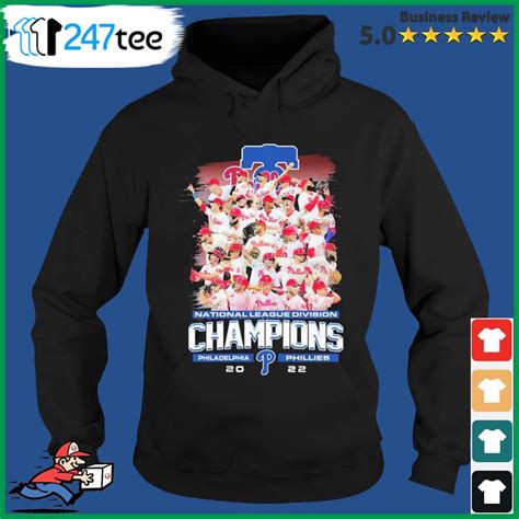 Philadelphia Phillies Team National League Division Champions 2022 Shirt