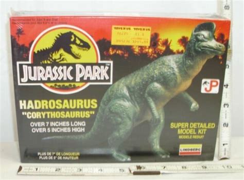 Vintage Jurassic Park Tyrannosaurus Rex Lindberg Model Kit Over 20x9