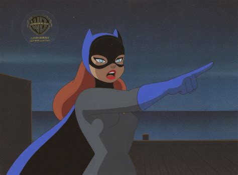 Batman The Animated Series Original Production Cel Batgirl Choice