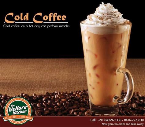 Nothing Better Than A Cold Coffee On A Hot Sunny Day At