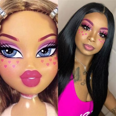 Blendedbydee On Instagram “i Wanted To Try The Bratz Doll Challenge