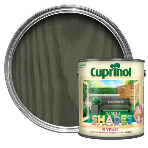 Cuprinol Garden Shades Somerset Green Matt Wood Paint 25l