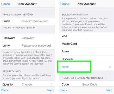 At the top of the itunes window or click continue. Do I need a credit card to create an Apple ID? | The ...