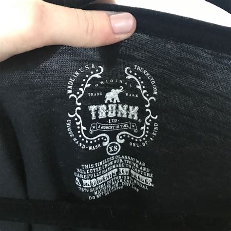 Trunk Ltd Tops Trunk Ltd Black Tshirt Poshmark
