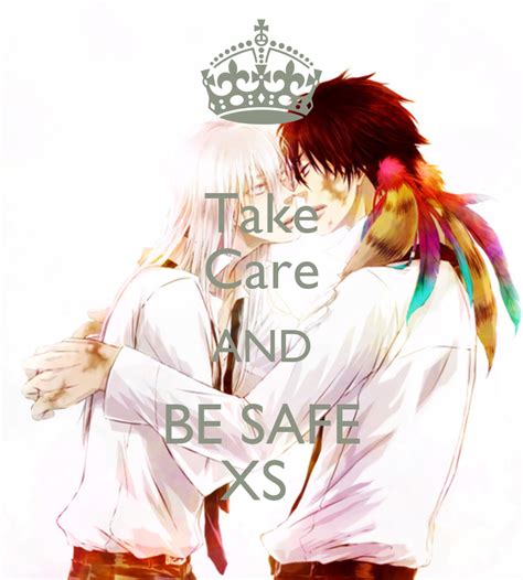 Take Care And Be Safe Xs Keep Calm And Carry On Image