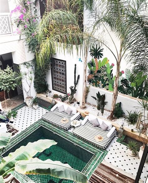 Le Riad Yasmine Marrakech Morocco Outdoor Backyard