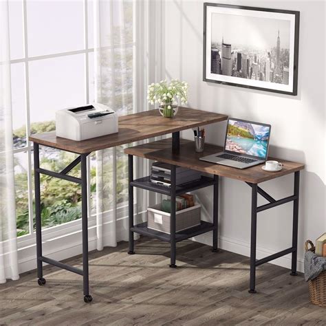 Homerenovationsale ⠀ Upto80off L Shaped Desk Industrial 360 Degree