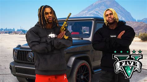 Gta 5 King Von And Lil Durk Joins The Mob Youtube