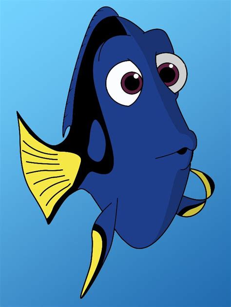 How To Draw Dori From Finding Nemo Definitely One Of My Favorites So