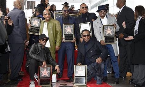 New Edition Receives Star On Hollywood Walk Of Fame