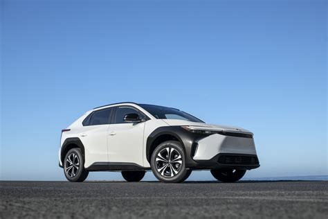 First Drive Review 2023 Toyota Bz4x Ev Is Set As The Sideshow But