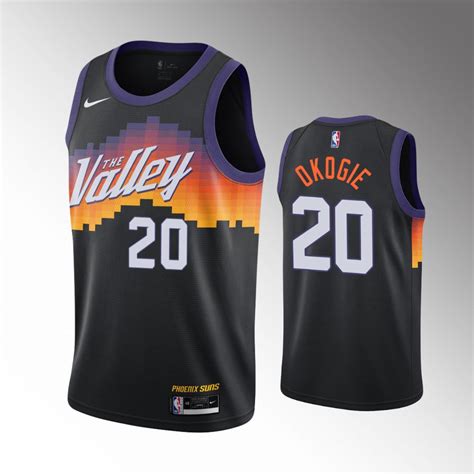 Shop Official Men S Phoenix Suns Black 75th Anniversary Jersey Nba 2021 22 City Edition Apparel