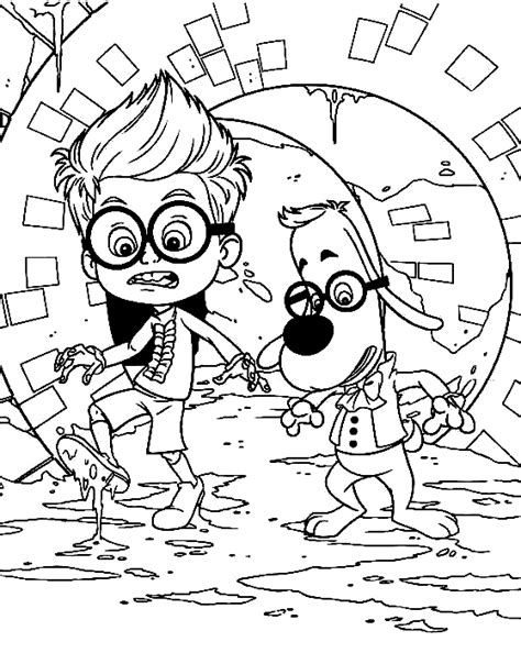 44 Free Printable Mr Peabody And Sherman Coloring Pages