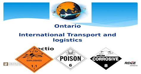 Ontario International Transport And Logistics Section 10 Haz Mat