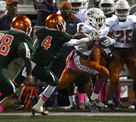 Orange Vista Football Team Sets Early Tone Rolls To Victory Over