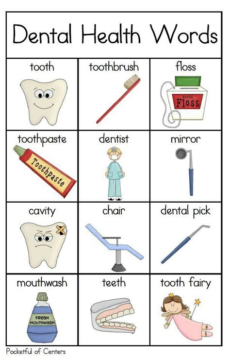 Dental Health Week Worksheet For Kids
