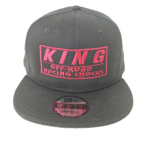 New Era 9fifty King Off Road Racing Shocks Hat Cap Snapback Red