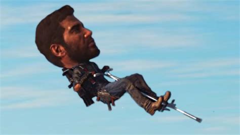 Big Head Pogo Stick Just Cause 3 Easter Eggs Youtube