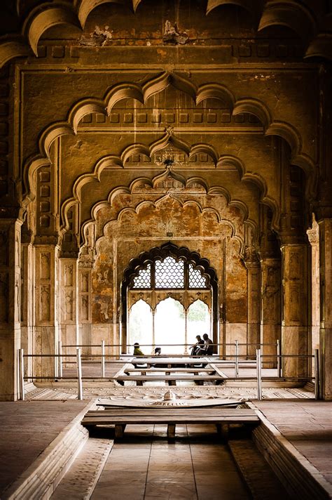 Khas Mahal Inside The Red Fort In Delhi India Architecture Indian