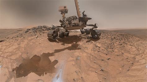 Black All Terrain Vehicle Curiosity Mars Rover Self Portraits Hd