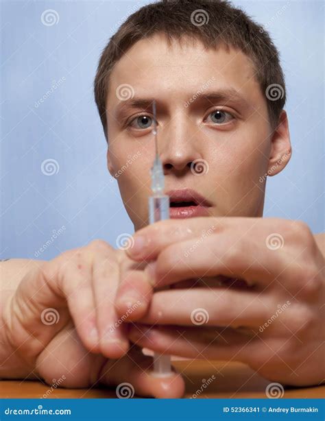 Addict Syringe Stock Image Image Of Harm Flick Addict 52366341