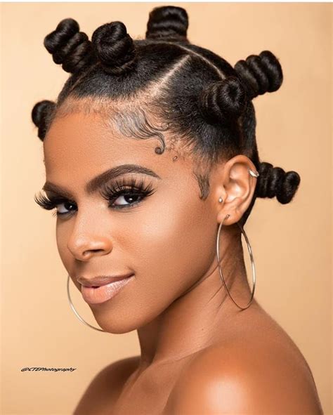 Natural Black Hairstyles Bantu Knots