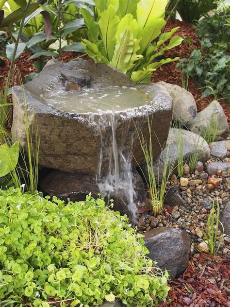 After all, the aim is to make a cramped outdoor space feel more open, so the last thing image source. Top 17 Brick & Rock Garden Waterfall Designs - Start An ...