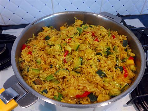 Riz aux courgettes