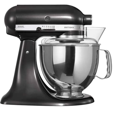 4,8 l artısan stand mikser 5ksm175ps. KitchenAid Artisan Mixer 4.8L Black Storm KSM150PSBZ ...