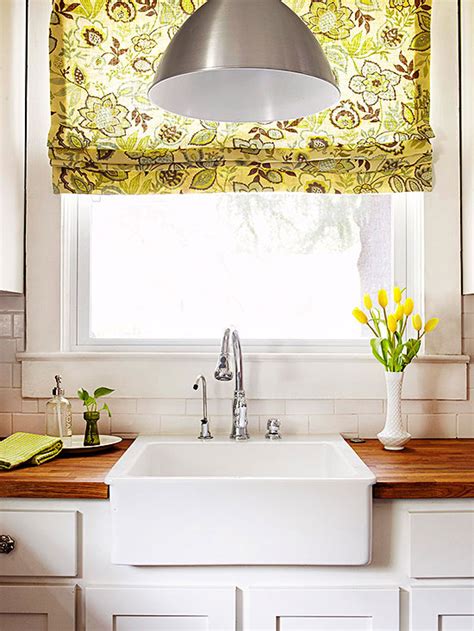 Modern Furniture 2014 Kitchen Window Treatments Ideas