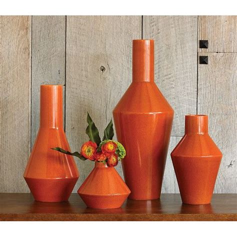Shop Allmodern For Vases For The Best Selection In Modern Design Free Shipping Orange Decor