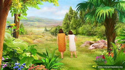 Adam And Eve Are Driven Out Of The Garden Of Eden Image