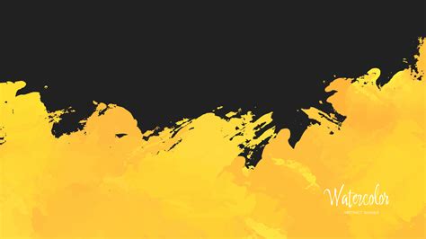 Black And Yellow Abstract Background With Grunge Texture 3804822