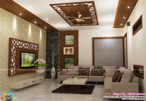 Living Bedroom Kitchen Interior Designs Kerala Home