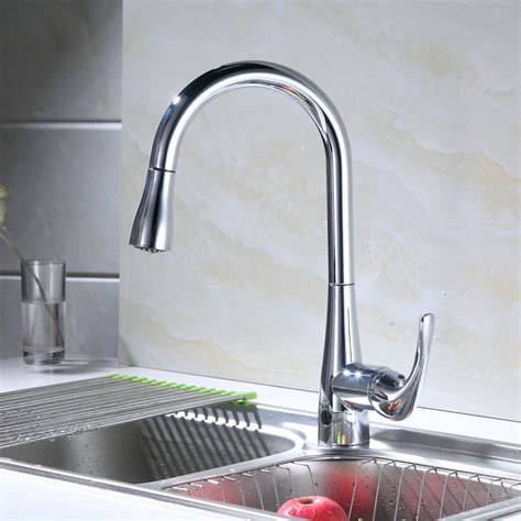 Kitchen faucets were initially designed to help people have quick access to water, but children always have sticky hands and it could become a stressful process trying to keep them clean. FLOW // Motion Sensor Kitchen Faucet (Chrome) - FLOW ...
