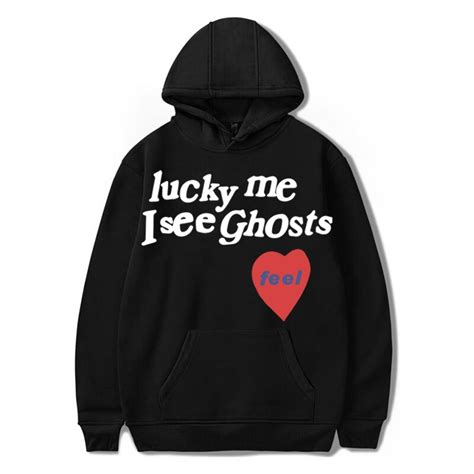 Lucky Me I See Ghosts Hoodie Real Lucky Me I See Ghosts