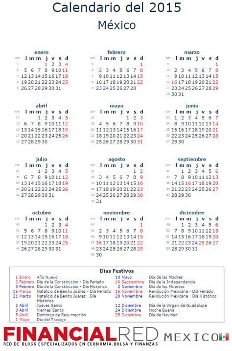 Calendario Laboral 2015 La Economia