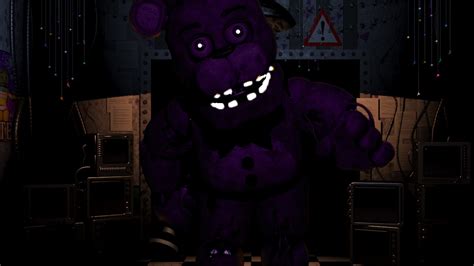 Five Nights At Freddys 2 Horrible Purple Shadow Freddy Gameplay