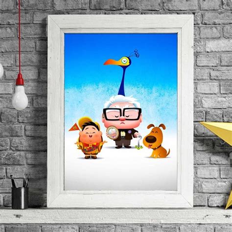 Up Movie Disney Pixar Poster Picture Print Sizes A5 To A0 Free